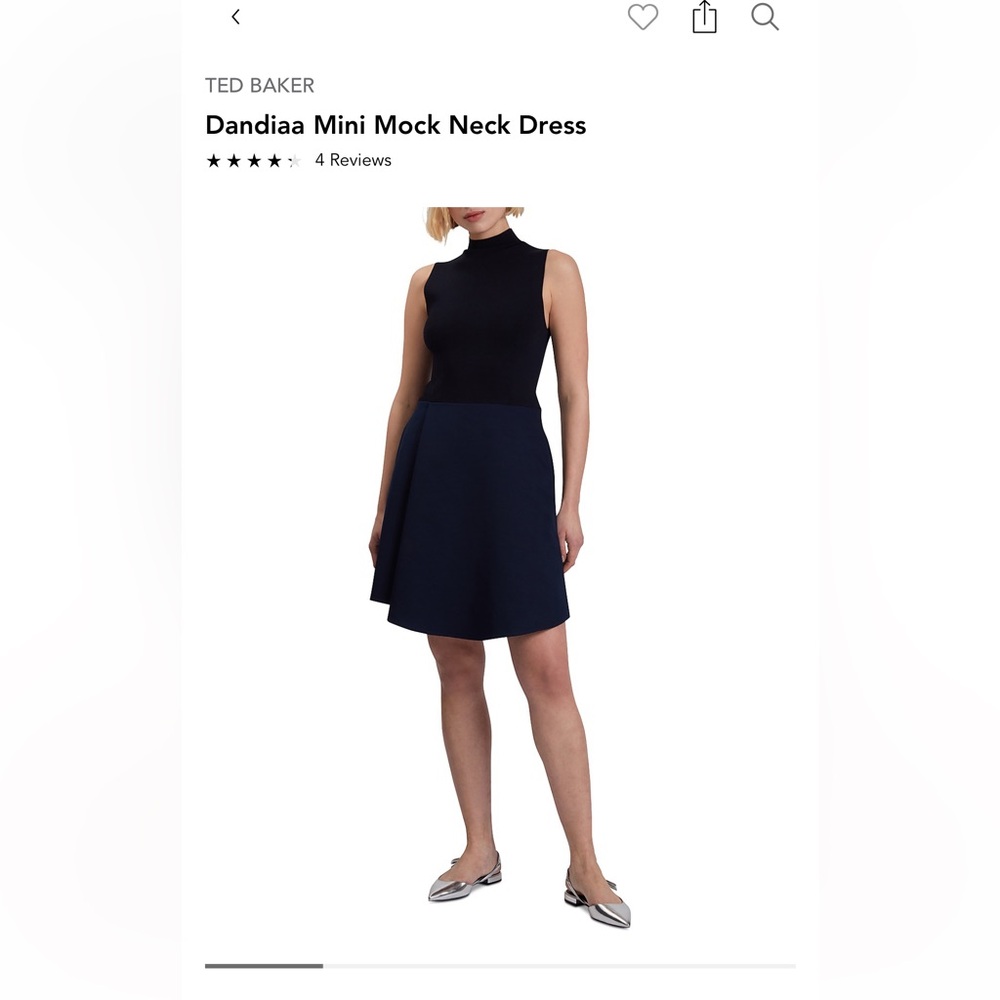 Ted Baker NWT Dandiaa Dress Navy